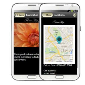 flower shop mobile apps