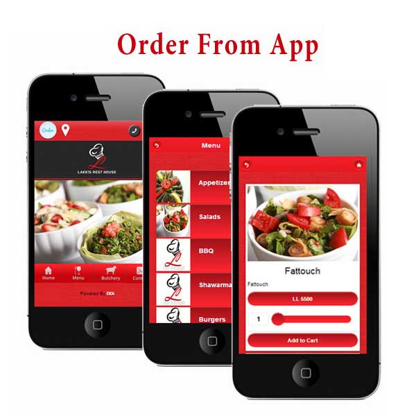 Restaurant delivery mobile app