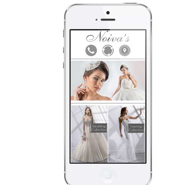 Noivas bridal dresses mobile app development lebanon