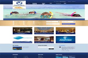 travel agency website