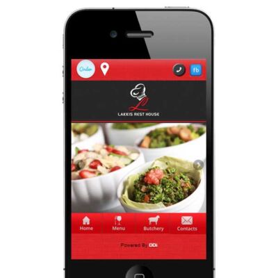 Restaurant delivery mobile app