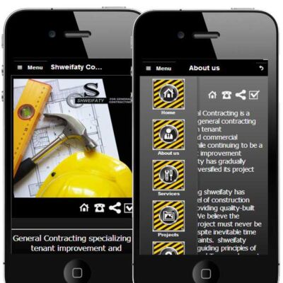 construction company mobile app