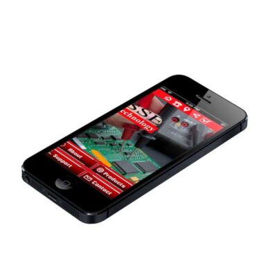 electronics company mobile app