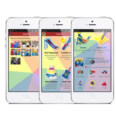 children playground mobile app